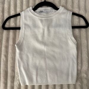 Zara Knit Crop Tank